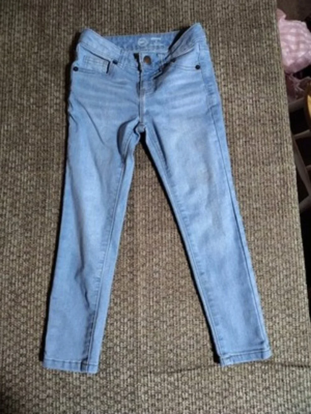 Wonder Nation Skinny Jeans Jean Light Wash Blue Jeans Denim 6 Girls
